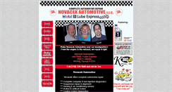 Desktop Screenshot of novacekautomotive.com
